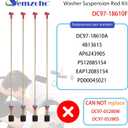 WA54M8750AV/A4 DC97-18610F WA50M7450AW/A4 Washer Suspension Rod Kit WA50M7450AP/A4 WA54M8750AW/A4 WA52J8700AP/AA WA52M7750AW/A4 WA52M7750AV/A4 WA52M8650AV/A4 WA52M8650AW/A4 Fit for Sam-sung-28.47 in