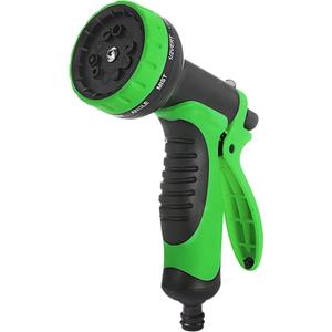 Garden Hose Sprayer Nozzle, Water Hose Nozzle Sprayer 10 Adjustable Spray Patterns, Garden Tools High Pressure Water Gun for Plant Watering, Lawns, Tree Watering, Washing Cars and Pets Cleaning