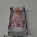 Enjoyin 12'' Baby Doll in Gift Box with Pink Cloths, Pacifier, 13''x13'' Microfabric Blanket, and Feeding Bottle. Gift Idea for Ages 3+