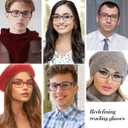 NORPERWIS Reading Glasses 6 Pairs Quality Readers Spring Hinge Glasses for Reading for Men and Women (6 Pack Mix Color -3, 1.00)