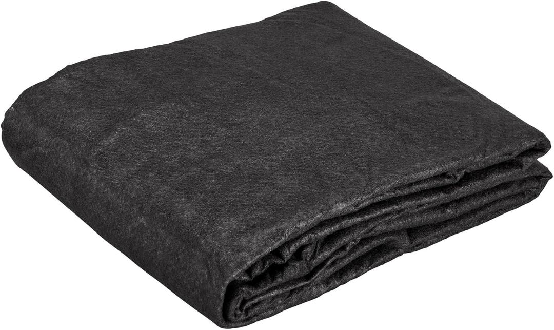 Horizon Pool Liner Pad for Above Ground Oval Pools, One Piece, Pre-Cut Pool Mat for The Floor, Swimming Pool Liner Protector, Black (15 x 24 Foot)