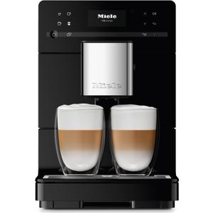 Miele CM 5310 Silence Automatic Coffee Maker - With OneTouch for Two, AromaticSystem, Individual Profile Settings, and Cleaning Programs, in Obsidian Black