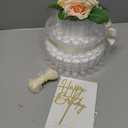 Money Cake - No DIY - Fake Rose Flower Cake Gift Boxes Birthday Gifts for Her and Him Gift Ideas,Surprise Money Box for Cash Gift Pull - 2 Tier Dispenser