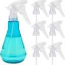 6Pcs Clear Spray Bottle Replacement Nozzle- Reusable Quality Trigger Spray Nozzles with Mist Stream Sprayer, Fit Standard 28/400 Neck 32oz, 16oz, 8oz Bottles for Garden Home Kitchen Office Gifts