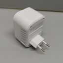 Voltage Converter US to Europe, 220V to 110V Converter for European Travel, Power Converter for Europe with 20W PD,2 Type-C Port 2 USB-A,Power Plug Combo for Italy Spain Greece - White-AD