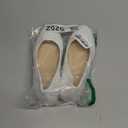 Jeekopeg Low Chunky Pumps Women's Round Toe Heels PU Leather Chunky Pump Shoes Classic Closed Toe Pumps Low Heel Dress Shoes for Women (5, White)