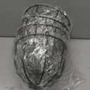 Bloepum 5X Iron Egg Storage Basket Snack Fruit Basket Collection Ceramic Hen Ornaments Decoration Kitchen Accessories B