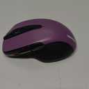 TECKNET Wireless Mouse, 2.4G Ergonomic Optical Mouse, Computer Mouse for Laptop, PC, Computer, Chromebook, Notebook, 6 Buttons, 24 Months Battery Life, 2600 DPI, 5 Adjustment Levels - Purple