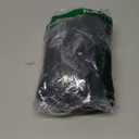 WantGor Crochet Bags, Beach Mesh Tote Bag Womens Shoulder Shopping Handbag Casual Travel Totes Bag Foldable Hobo Bags (Black)