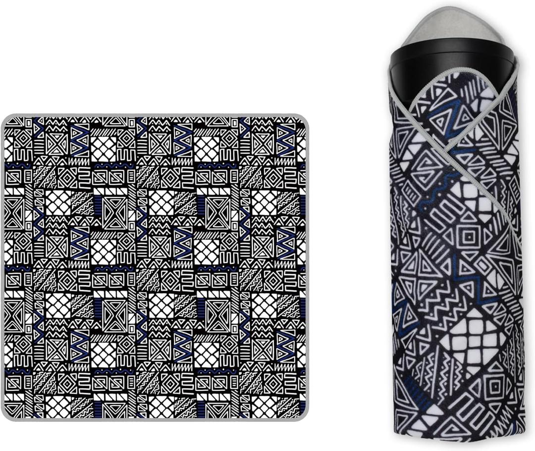 PGYTECH Protective Wrap, Anti-scratch Lens Camera Wrap, Lens protector, Magic Self-Adhesive Cloth Protective Camera Wrapper for DSLR/Camera Lens/Phone/Accessories (13.7 x 13.7 inch, Geometry)