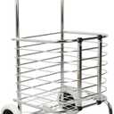Multifunction Portable Hand Trucks,Trolleyshopping Trolley Aluminum Alloy Antirust Foldable Shopping Cart Trolley Old Man Dual Use, Load 35 Kg, 8 Styles,G