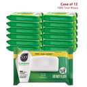 PDI Sani-Professional Cleaning Wipe, Multi-Surface, Fresh Scent, Degreasing, Non - Streak, For Kitchen, Restaurant Tables, Glass, Treated Wood, 90 Count, Pack of 12 (1080 Total Wipes)