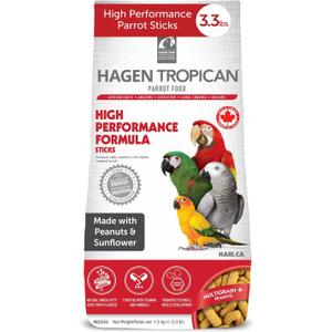 Hari Hagen Tropican High Performance Parrot Food, 3.3 ib Parrot Sticks with Peanuts & Sunflower Seeds and Higher Nutrition Levels (3.3 Pound (Pack of 1)), Best Buy Aug 12, 2025
