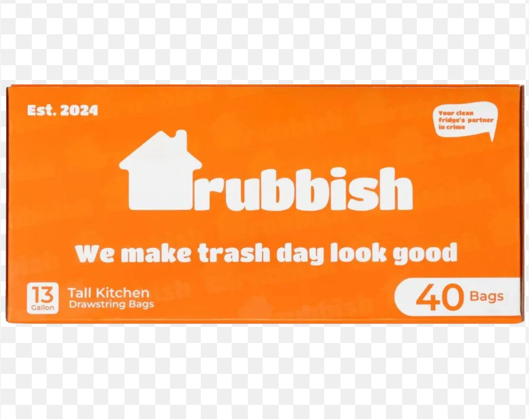 Rubbish Home 13 Gallon Compostable Drawstring Trash Bags (40 CT)
8 oz