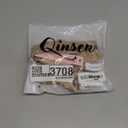 QINSEN Women's Square Neck Sleeveless Double-Layer Tank Tops Basic Tight T Shirts S Tan