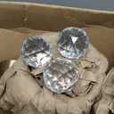 Modern Crystal Bathroom Vanity Light, Gold Bathroom Lighting Fixture, Crystal Brass Vanity Light Fixture Over Mirror, Bath Wall Mounted Lighting for Bedroom, Living Room (3 light-Round)