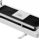 2 x Shower box waterproof bathroom tray support with hook storage rack suitable for shower and dormitory use.