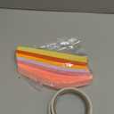 Lincia 600 Sheet Paper Chain Garland Strips 1x8 Inch with Double Sided Tape, DIY Construction Paper Chains for St. Patrick's Day, Easter, Spring Party Decorations, Crafts Supplies (Groovy)