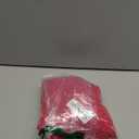 ANRABESS Womens 2024 Trendy Dress Summer Beach V Neck Ruffle Short Sleeve Tiered Babydoll Loose A Line Mini Short Dresses with Pockets Spring Fashion Cute Casual Travel Oufits A747 meihong L Rose