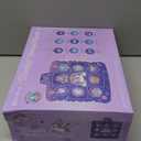 GirlsHome Dance Mat - Unicorn Toys for Girls Electronic Dance Pad with 5 Game Modes, Built-In Music, Touch Sensitive Light Up LED Kids Musical Mat, Christmas & Birthday Gift for Toddler Girls 3-12