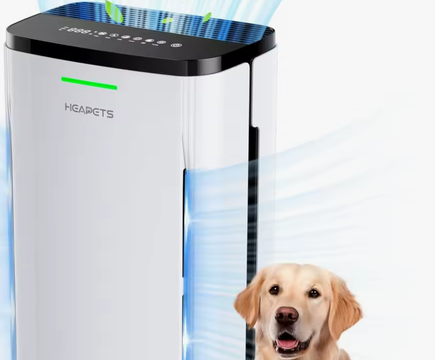 Pet Air Purifiers for Home Large Room up to 2500 sq ft, Efficient 7-Stage Filter, HEPA Air Cleaner