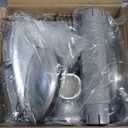 TAILI Grab Bars for Bathtubs and Showers,2 Pack Shower Handles for Elderly Suction,Maximum 330lbs,Shower Bar with Upgraded Rubber Suction Cups,Safety Grip for Senior, No Drilling Removable,Silver