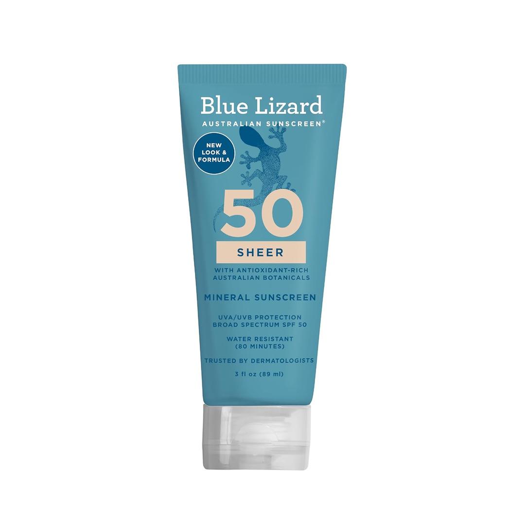 Blue Lizard Sheer Body Lotion 3 oz - SPF 50+