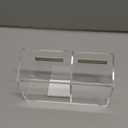 BEYGORM Magnetic Dry Erase Marker Holder for Whiteboard,Non-slip Acrylic Magnet Pen Holder for Fridge Refrigerator,Locker Organizer for Work,Locker Accessories,Pencil Cup for Desk,Marker Organizer (Clear)