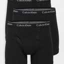 Calvin Klein Mens Cotton Classics 3-Pack Boxer Brief (Black, XL)