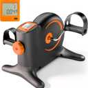 MOMODA Pedal Exerciser Under Desk Exercise Bike for Leg and Arm Cycling and Recovery Exercise (Black)