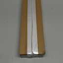 Gold Curtain Rod, Room Darkening Rods for Windows 28 to 48 Inches(2.3-4Ft), Wrap Around Curtain Rods, Heavy Duty Blackout Drapery, Modern Decorative Window Treatment Rod, Gold