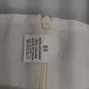 MCieloLuna Flower Girls Satin Tulle Princess Pageant Dress for Wedding Kids Pearls Prom Ball Gowns with Bow-Knot (6, Ivory)