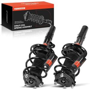 A-Premium Front Struts Compatible with Honda Accord [1.5L] 2018-2022 - 2x Replacement Suspension Complete Strut Assembly Shock with Coil Spring