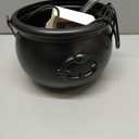 JOICEE Halloween Decorations Indoor, Magic Floating Potion Bottles with Mist Maker Halloween Witches Cauldron DIY Black Floating Potion Bowl set for Halloween Party Decorations Home Mantel Table Decor