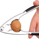 Cabilock Nut Walnut Clip, Heavy Duty Zinc Alloy Nut Cracker Tool for All Nuts, Effortless Double Clamping Design for Pecans, Almonds, Hazelnuts and More