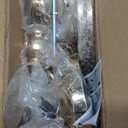 Metal Flower Stands with Crystal Beads, Wedding Centerpieces for Table Decorations, Elegant Metal Flower Arrangement Stands, Flower Vases for Wedding Party Celebration Home Decor (Gold-2pcs)