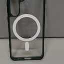 JETech Magnetic Case for Samsung Galaxy S24 5G, Compatible with MagSafe, Shockproof Protective Phone Cover, Non-Yellowing Hard Clear PC Back (Clear)