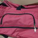 Rockland Rolling Duffel Bag, Black, 22"