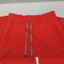 Figs  Women's High Waisted Allison Ultra Wide Leg Scrub Pants - Red MT