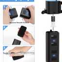 fishkeeper Aquarium Filter,265GPH Fish Tank Filter for Green Water and Algae Clean,16W Multi-Layer Filtration/Oxygenation/Circulation & Physical Sponge Submersible Pump Filter for Saltwater Freshwater