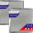 Air Filter Factory Stove Hood Vent 8X8 Inch Range Hood Filter Replacement For BCC024600, 53028, VNF-2M03-2 Ventline Exhaust Fan 12-Layer Grease Filter 2-Pack