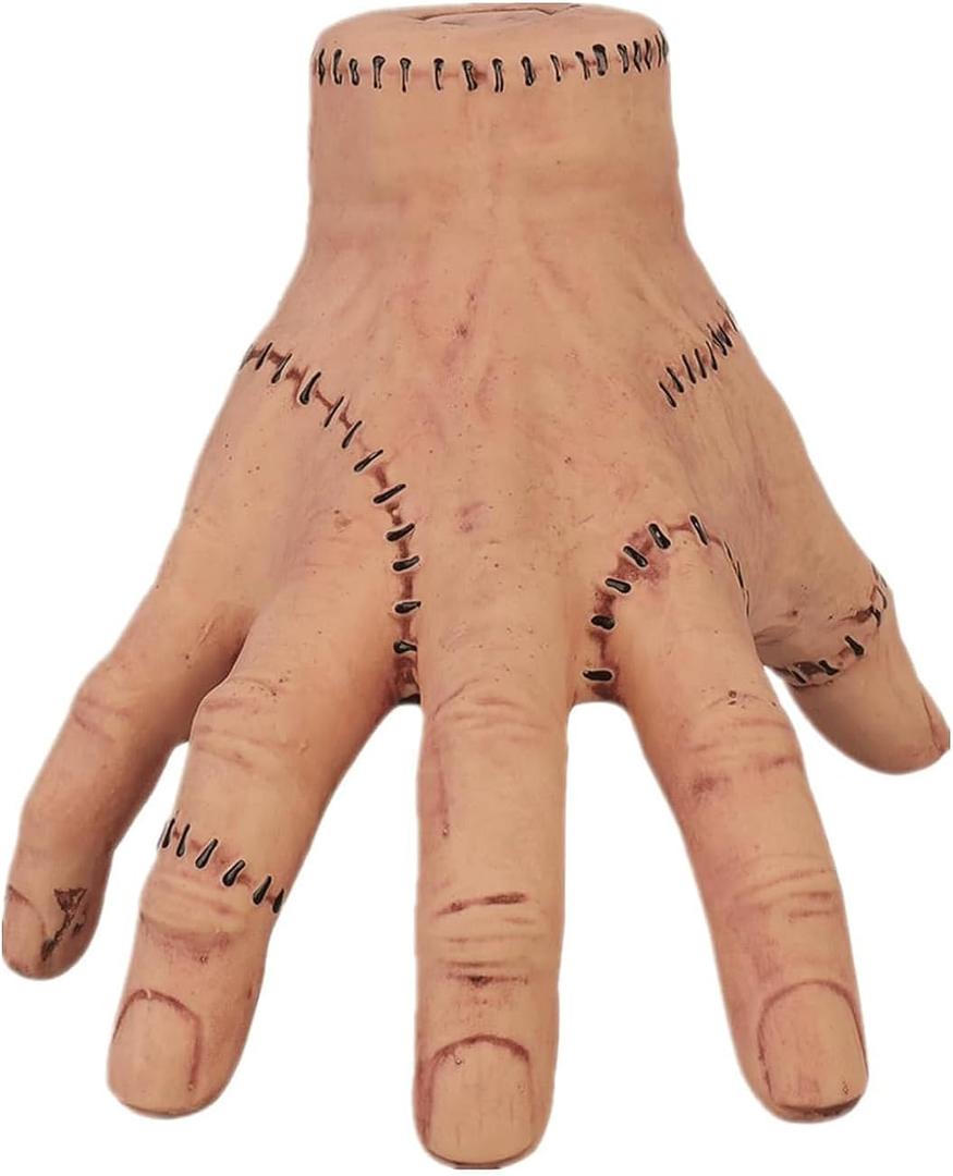 CoserWorld Halloween Fake Hand, Merchandise Latex Fake Hand for Costume Prop, Halloween Decorations (1 Hand)