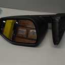 Dasbecan Left Driver Side Mirror Compatible with Ford Explorer 2020-2025 Heated Manual Fold Power Glass W/Blind Spot Door Mirror Replaces LB5Z17683XB FO1320673 (7PINS)