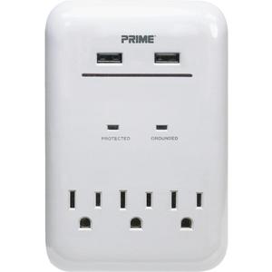 PBUSB343S Prime Wire & Cable 3-Outlet USB Charger