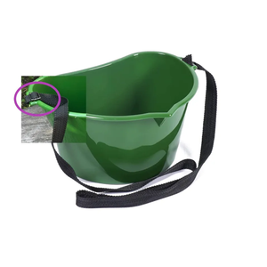 Berry Picking Basket - 3L Hands-Free Fruit Picking Bucket with Adjustable Strap (Green)