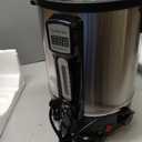 Commercial Coffee Urn 50 Cups12L, Stainless Steel Large-Capacity Coffee Maker for Catering, Events, Offices & Restaurants, Fast Brew & Keep Warm Function