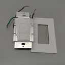 Lutron Caseta Original Smart Dimmer Switch (Lutron Smart Hub Required), for LED Lights, 150 Watt, Single-Pole/3-Way, No Neutral Required, PD-6WCL-WH, White