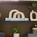 Defined Deco Ceramics Arch Decorative Objects,Neutral Home Decor for Shelves,Shelf Decor Aesthetic,Home Decorations for Living Room Decor,