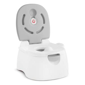 Munchkin Arm & Hammer Multi-Stage 3-in-1 Potty Seat, (Potty Chair, Trainer Ring and Step Stool), Grey