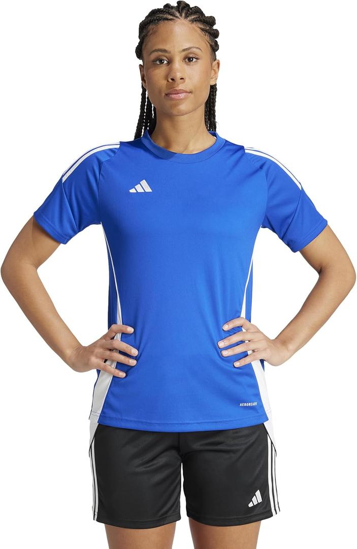 Adidas Womens Tiro 24 Jersey (XX-Large Tall, Team Royal Blue/White)